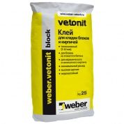 клей weber-vetonit block 25кг